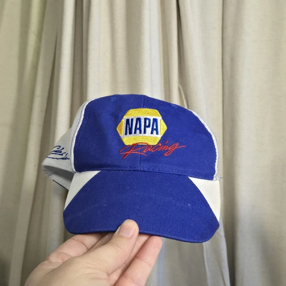 NAPA Racing Hendrick Motorsports Chase Elliott Trucker Hat Blue White Snapback